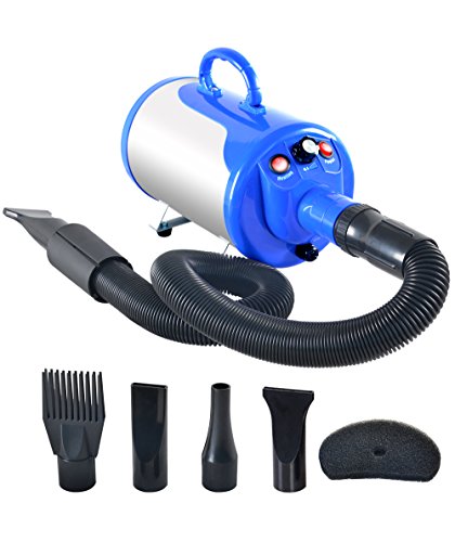 SHELANDY pet grooming force dryer with hose