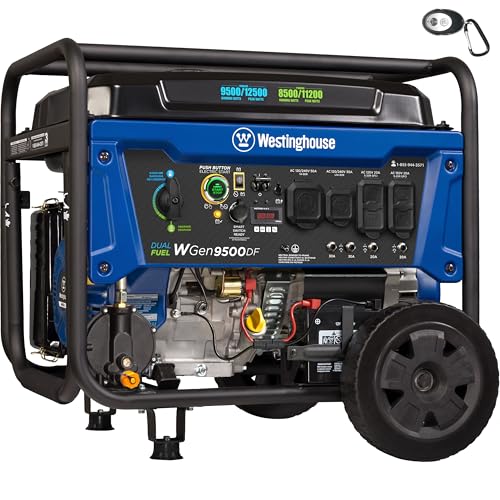 Westinghouse 12500 Watt Dual Fuel Portable Generator