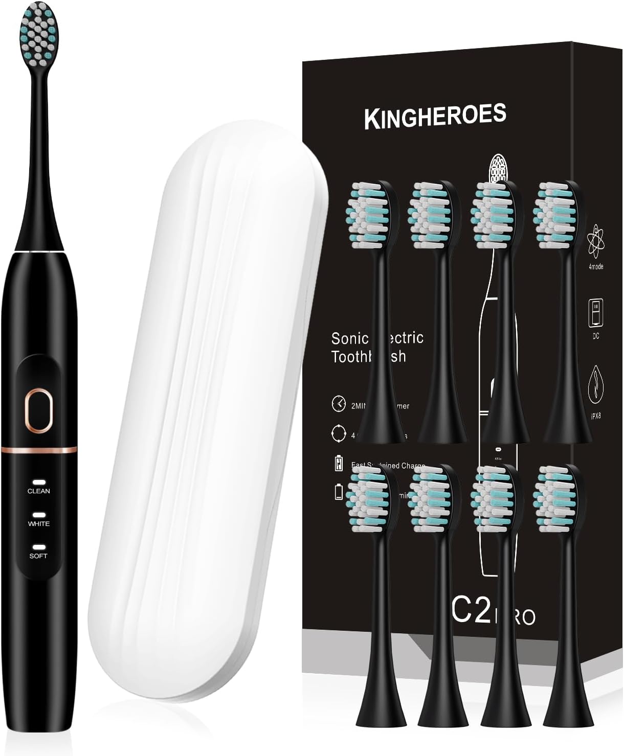 kingheroes electric toothbrush set