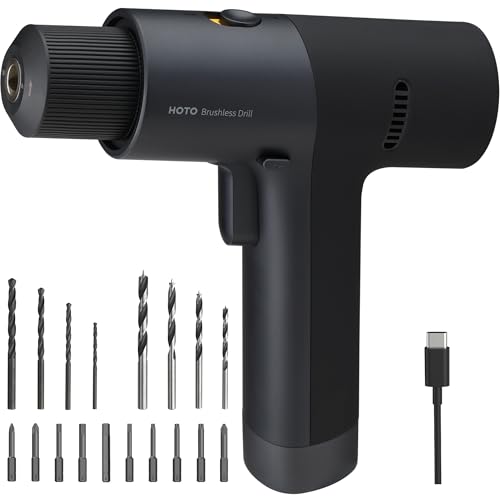 HOTO Cordless Brushless Drill 12V