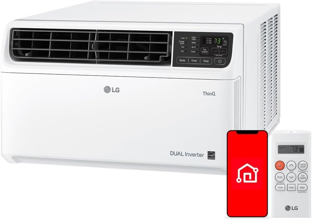 LG 14000 BTU Dual Inverter Smart Window AC
