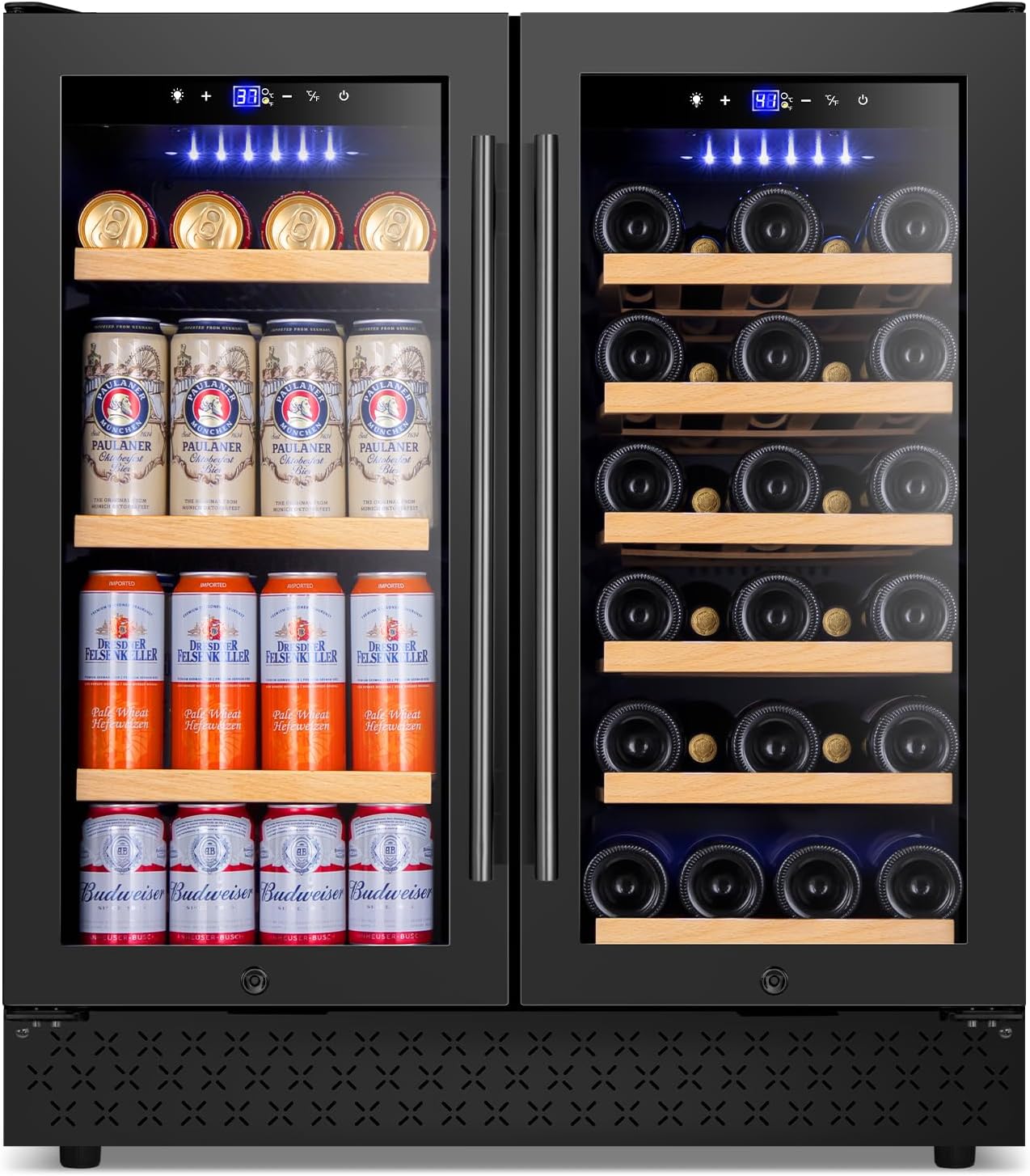 Tylza 30 Inch French Door Wine Fridge