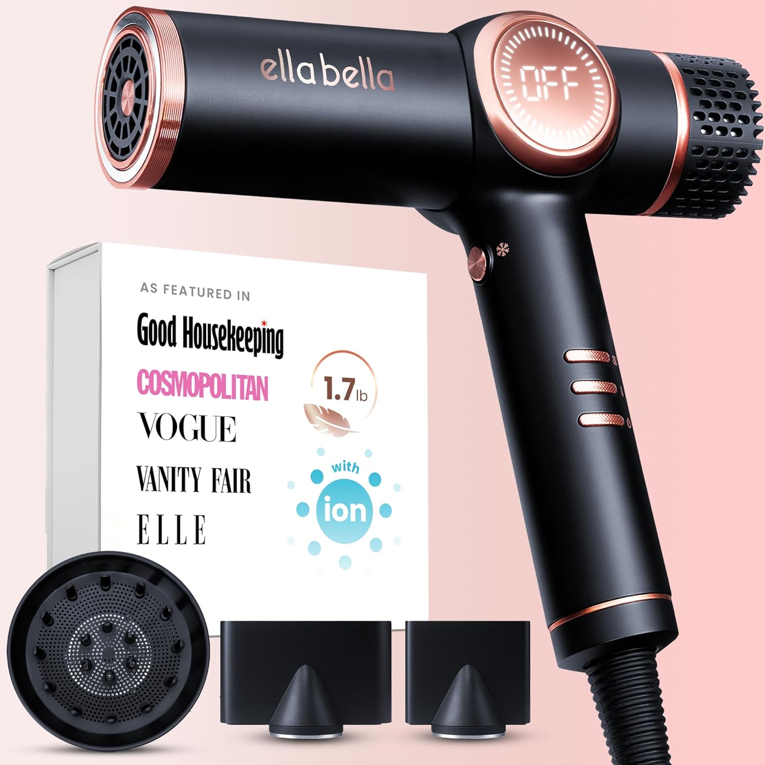 ELLA BELLA Professional Hair Dryer