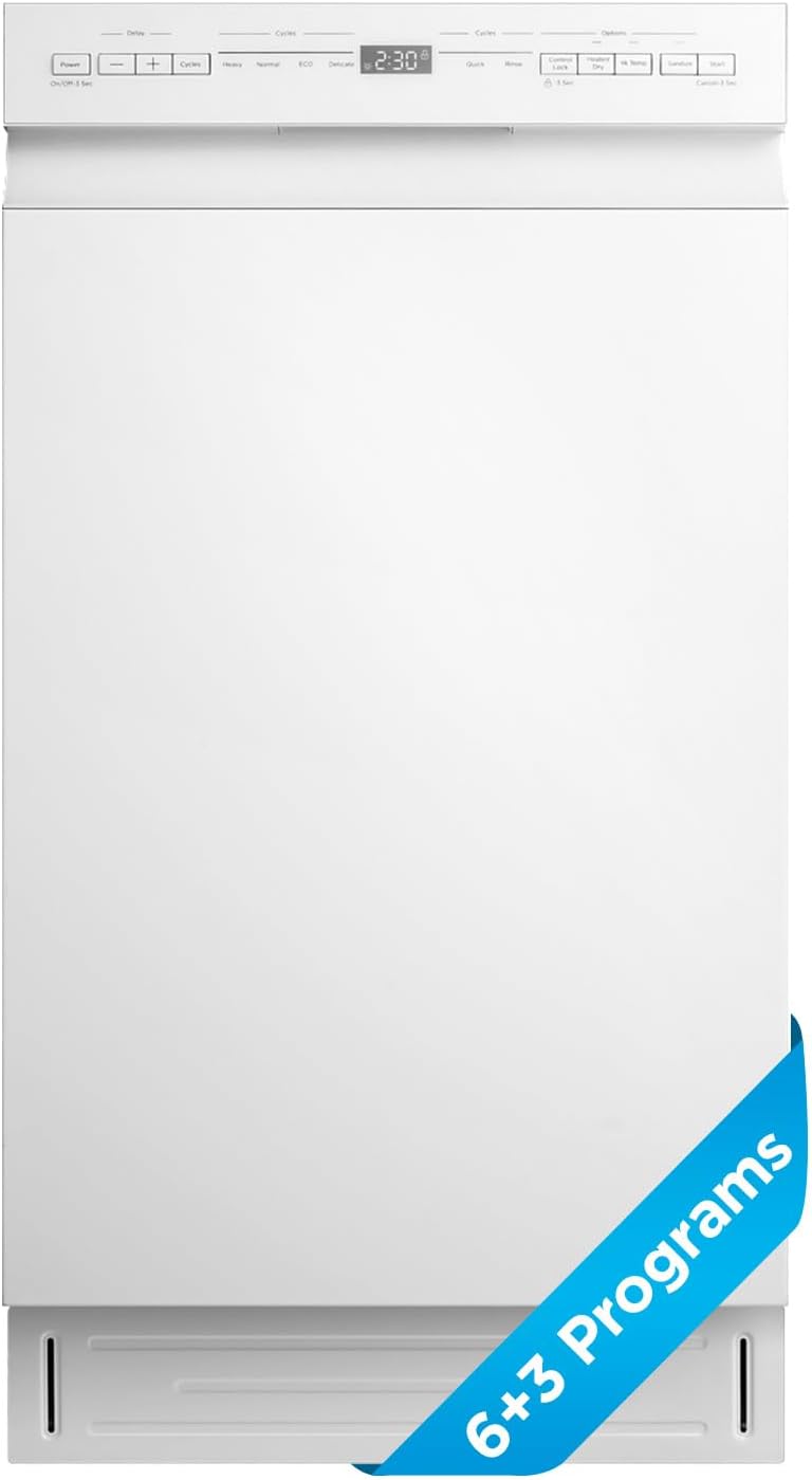 Midea 18 inch Dishwasher White