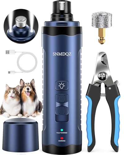 SNMDQZ Dog Nail Grinder and Clippers Kit
