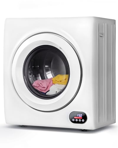 Feelfunn 2.65 cubic foot compact clothes dryer