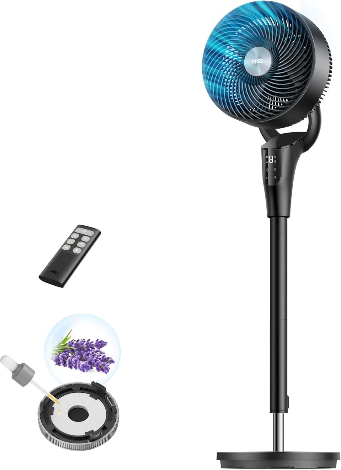 DREO 2026 Upgraded Pedestal Fan