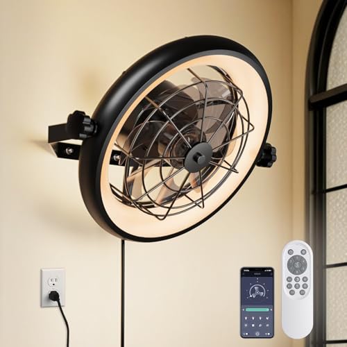Fansdrick 16 inch DC Motor Wall Fan with Light