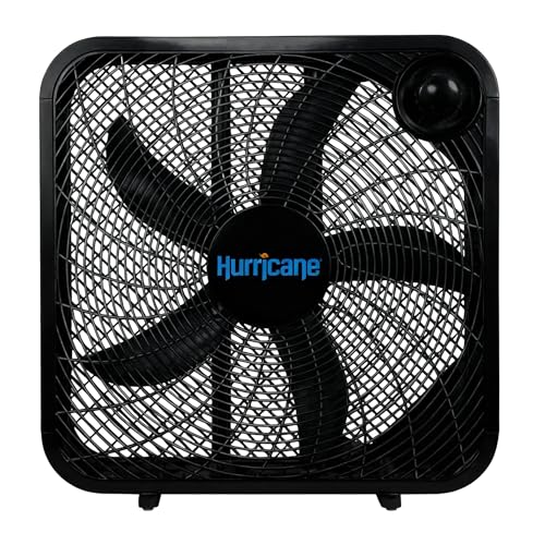 Hurricane Classic Black Box Fan