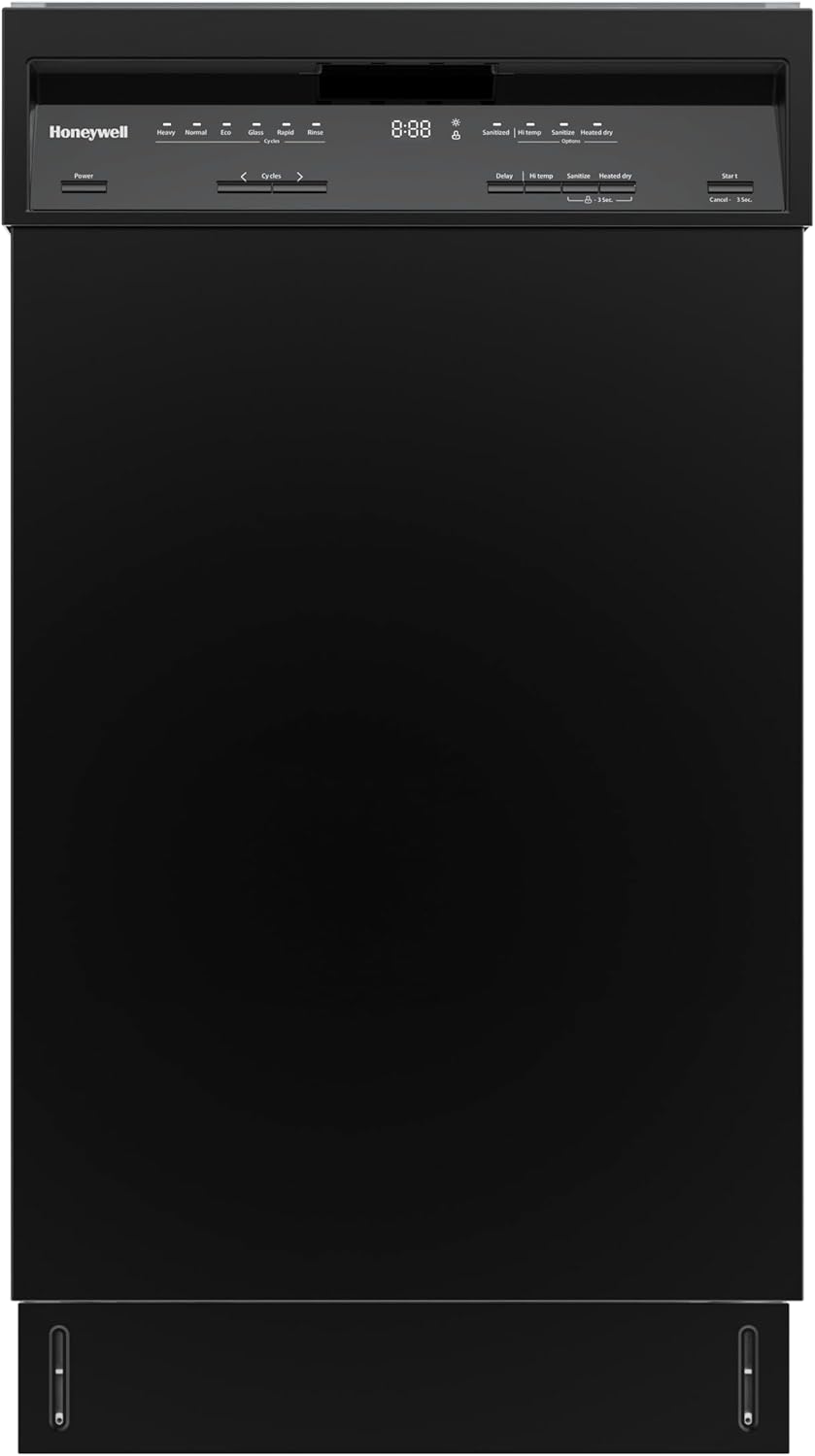 Honeywell 18 inch Dishwasher Black