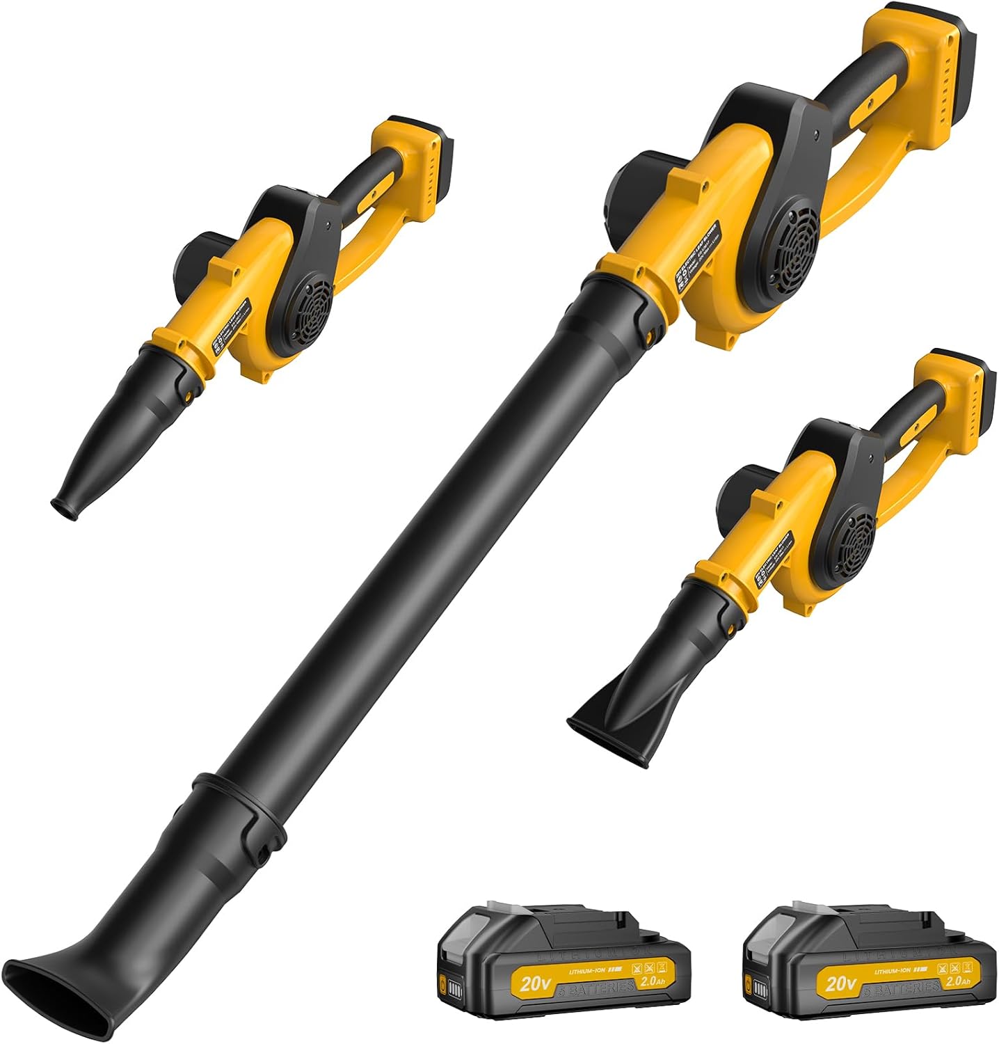 PILENTO Mini 3-Speed Cordless Leaf Blower