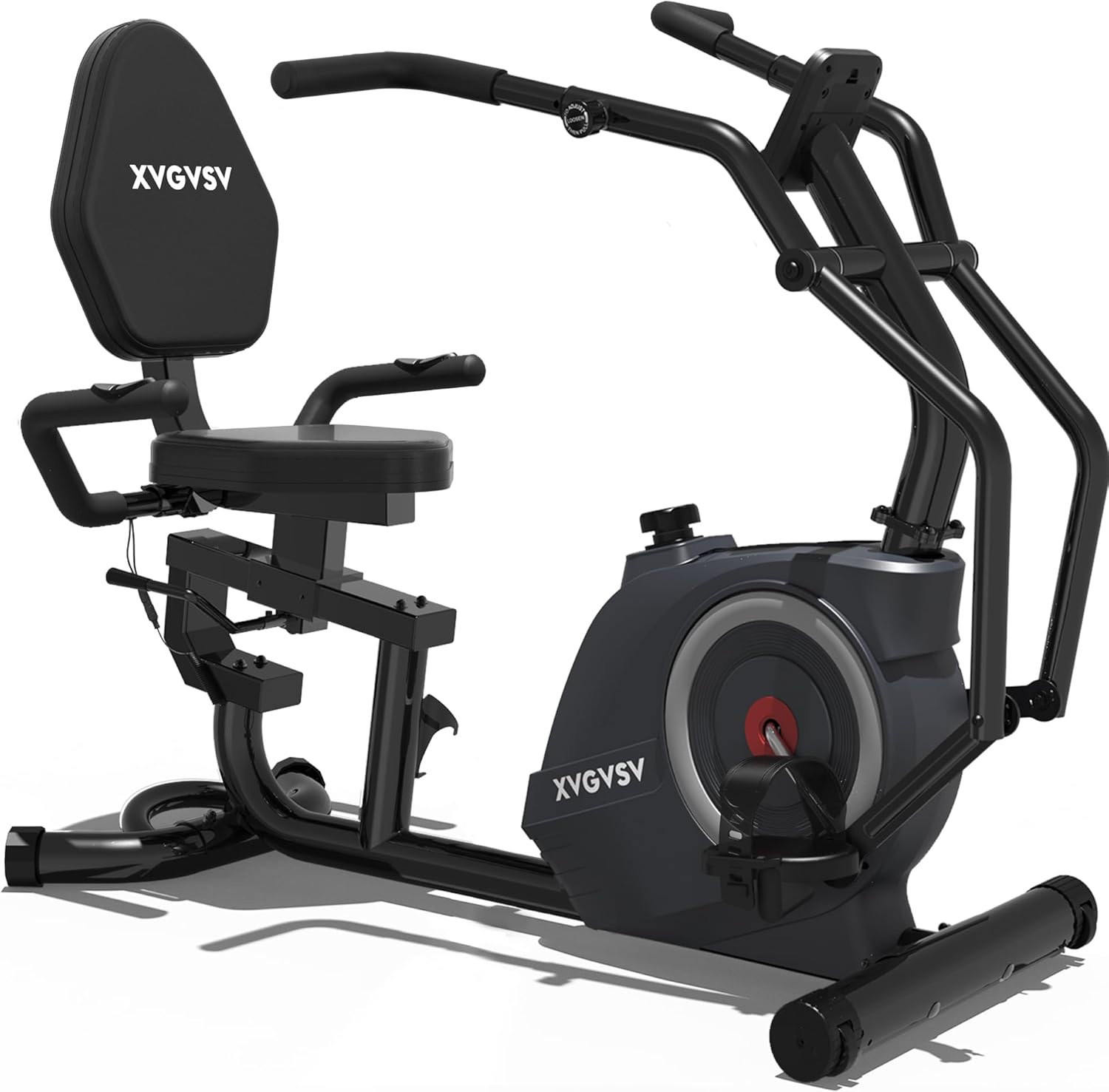 XVGVSV 2-in-1 Elliptical Recumbent Bike