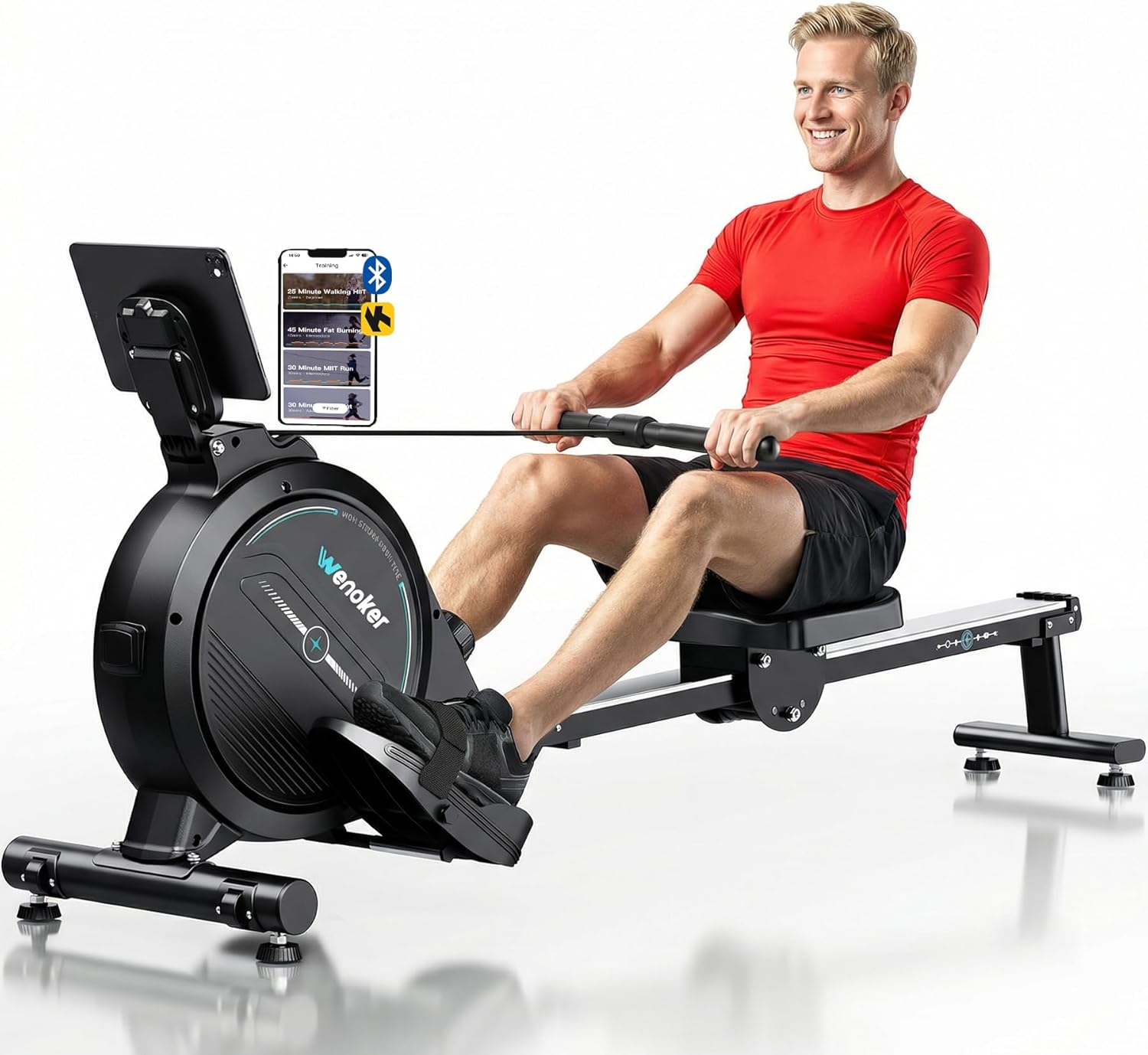 Wenoker Magnetic Rowing Machine 16-Level