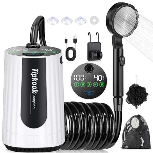 Tipkook 10000mAh Camping Shower