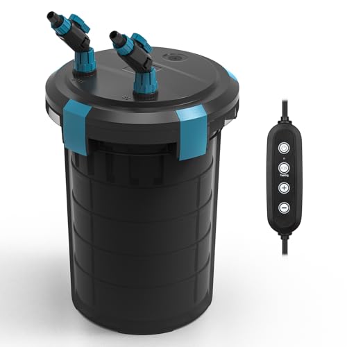 fishkeeper 238GPH canister filter with external controller