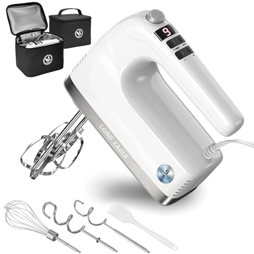 Lord Eagle 9-Speed Digital Hand Mixer
