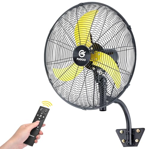 FUGOO 20 inch Wall Mount Fan