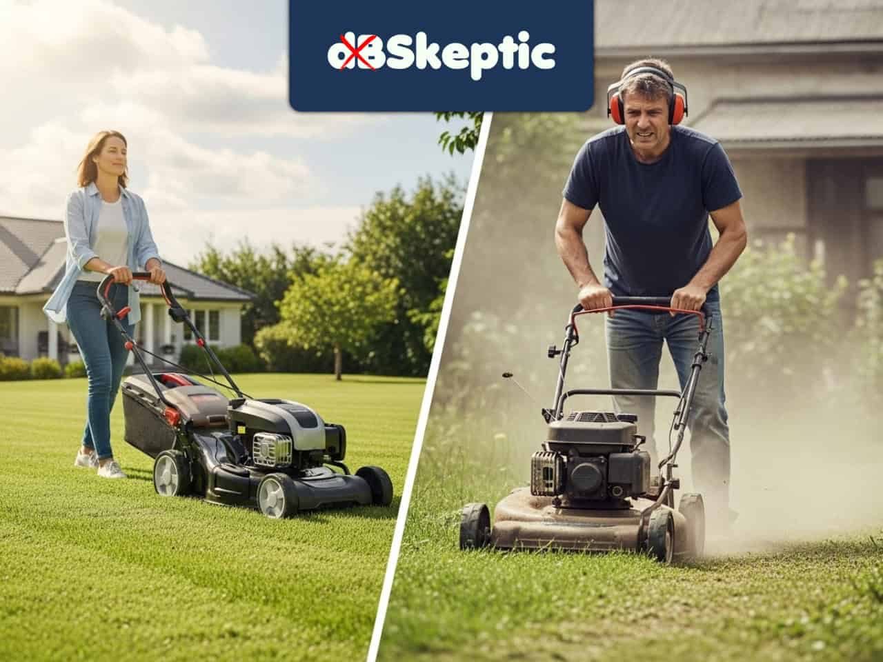 quietest electric lawn mowers