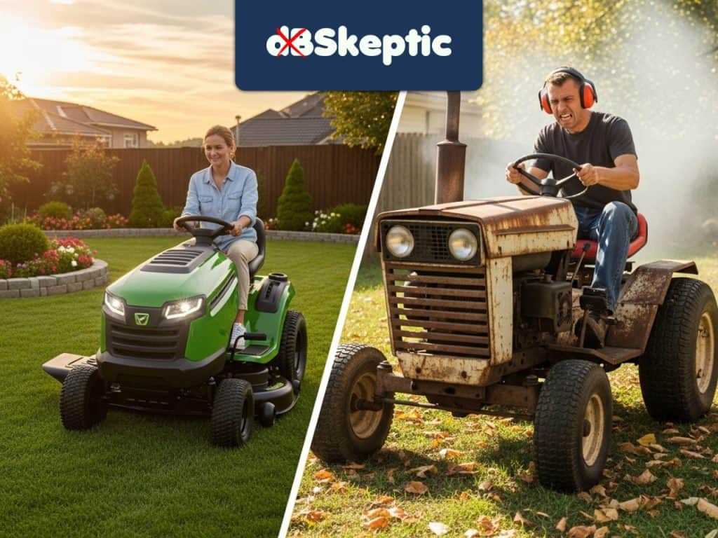 quietest lawn tractors